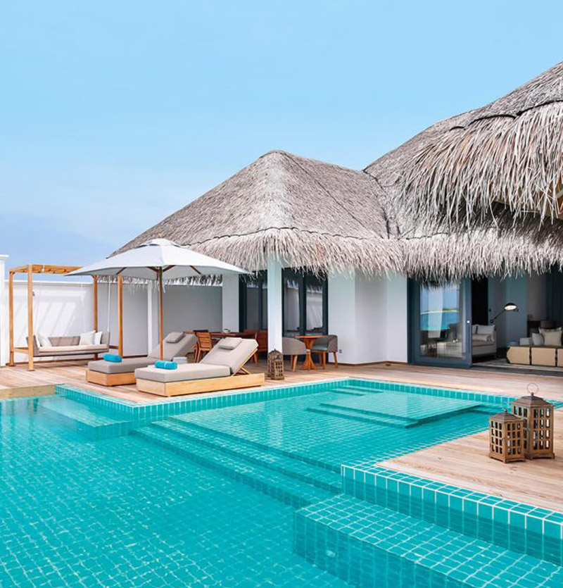 A Mesmerizing Getaway to Finolhu Resort, Maldives Package with Private Pool